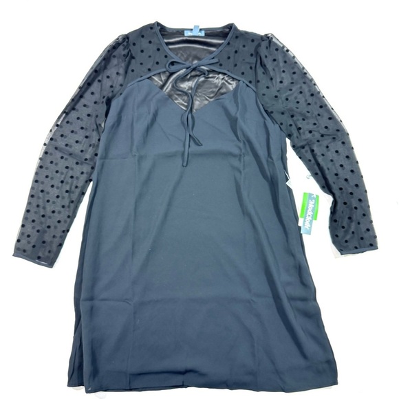 New ModCloth After the Aria Shift Dress Black - Picture 2 of 8